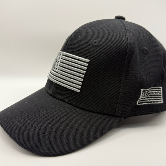 Vintage US Flag Embroidered Baseball Cap Adjustable Lightweight Dad Hat - Picture 3 of 5